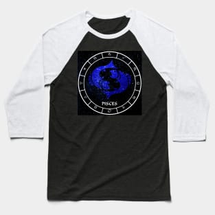 Pisces - Zodiac Sign Baseball T-Shirt